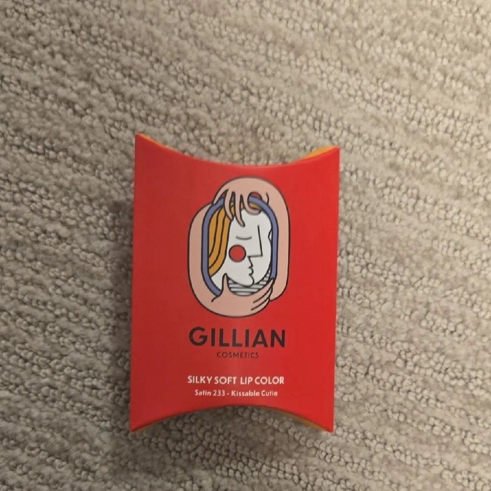 NIB Gillian Cosmetics Silky Soft Lip Color-Satin 233 Kissable Cutie